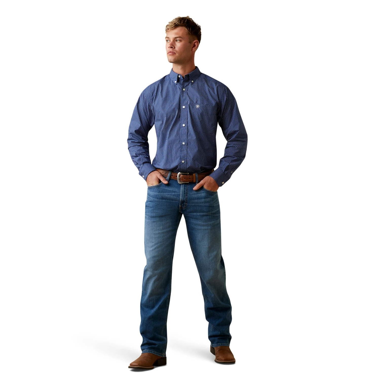 Camisa Ariat Irvin Corte Fitted 5 Camisa Ariat Irvin Corte Fitted - Image 5