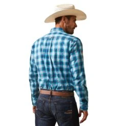 Camisa Ariat Pro Series Team Sean Corte Fitted -Ariat Mexico Sales S23 MNS WEST 10043796 back