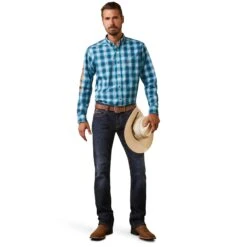 Camisa Ariat Pro Series Team Sean Corte Fitted -Ariat Mexico Sales S23 MNS WEST 10043796 full