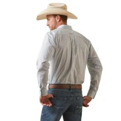 Camisa Ariat Team Stuart Corte Fitted -Ariat Mexico Sales S23 MNS WEST 10043799 back
