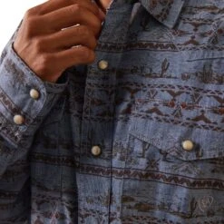 Camisa Ariat Haddington Corte Retro Botón A Presión -Ariat Mexico Sales S23 MNS WEST 10043892 detail01