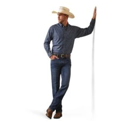 Camisa Ariat Noah Corte Clásico -Ariat Mexico Sales S23 MNS WEST 10043918 full