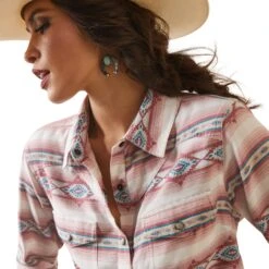 Camisa Ariat R.E.A.L. Kaycee -Ariat Mexico Sales S23 WMS WEST 10043416 detail02
