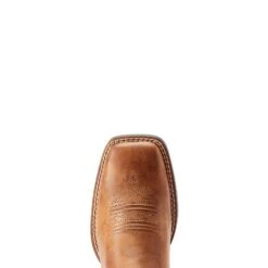 Bota Vaquera Round Up Cremallera Trasera -Ariat Mexico Sales S23 WMS WEST 10044432 toe