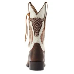 Bota Vaquera Round Up Southwest StretchFit 9 Bota Vaquera Round Up Southwest StretchFit -Ariat Mexico Sales S23 WMS WEST 10044434 heel