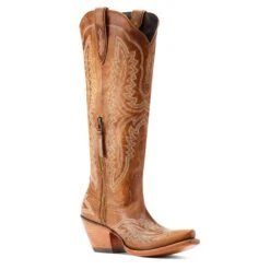 Bota Vaquera Ariat Casanova Café -Ariat Mexico Sales S23 WMS WEST 10044481 medial