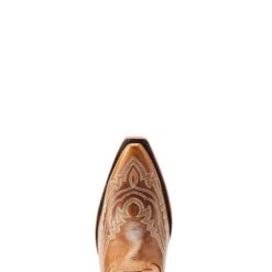 Bota Vaquera Ariat Casanova Café -Ariat Mexico Sales S23 WMS WEST 10044481 toe